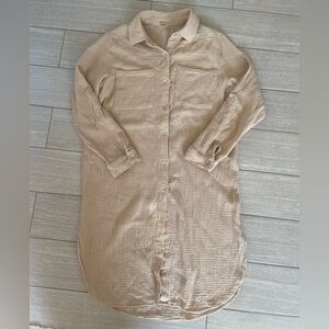 Magaschoni Organic Cotton Shirt Dress